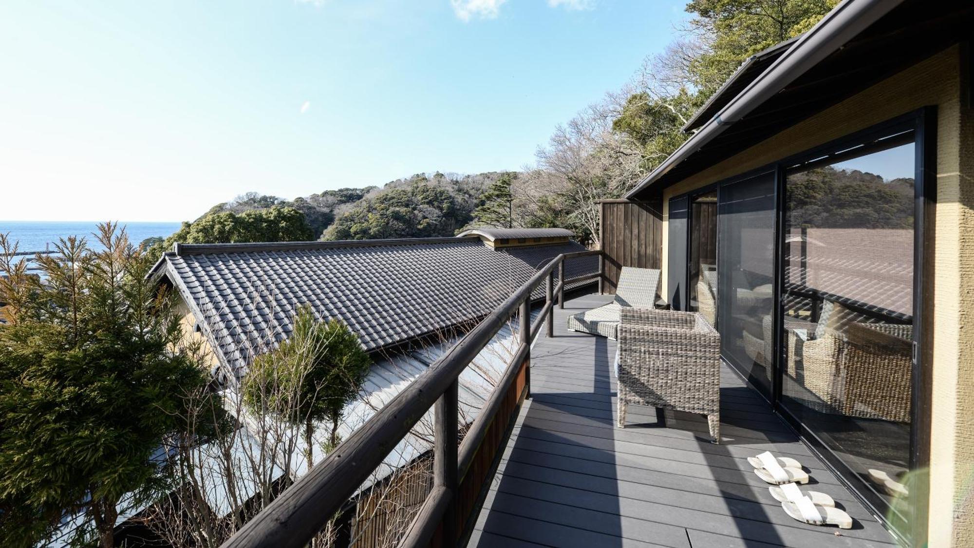 森の入り江の離れ宿 無雙庵枇杷 Izu  Eksteriør billede